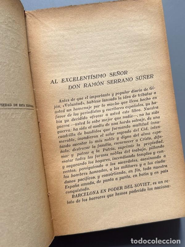 Libros antiguos: Barcelona en poder del soviet, Antonio Guardiola - Editorial Maucci, ca. 1940 - Foto 4