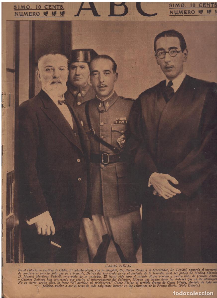 Libros antiguos: 10) ABC. Diez ejemplares a&ntilde;os 1934 y 1935 II Rep&uacute;blica. Interesantisimos.Muy bien conservados