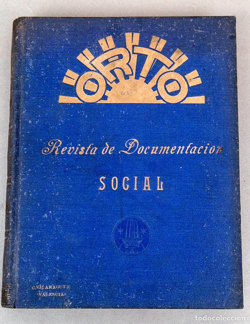 Libros antiguos: ORTO - JOSEP RENAU - 1933 - VARIOS N&Uacute;MEROS ENCUADERNADOS