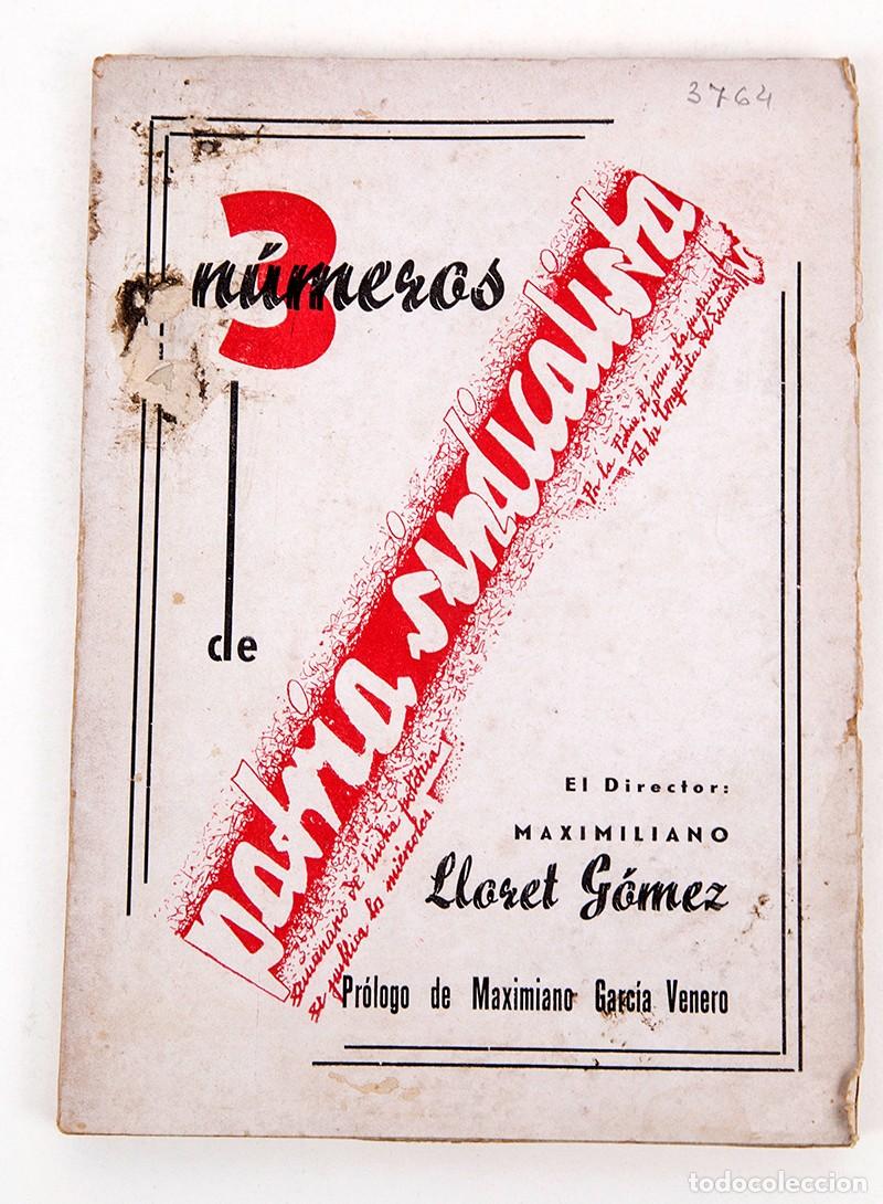 Libros antiguos: 3 N&Uacute;MEROS DE PATRIA SINDICALISTA