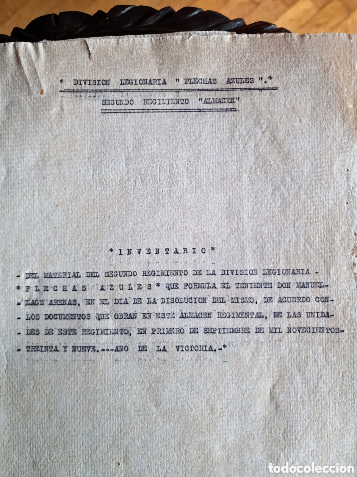 Libros antiguos: Division Legionaria Flechas Azules. Guerra civil Granollers