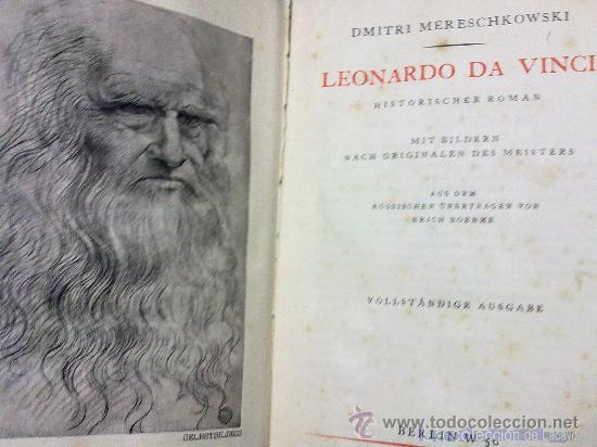 Libros antiguos: LEONARDO DA VINCI - Foto 1