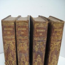 Libros antiguos: LA HISTORIA DE CATALUNYA, EN CUATRO VOLUMENES ,POR VICTOR BALAGUER 1860. Lote 30293140