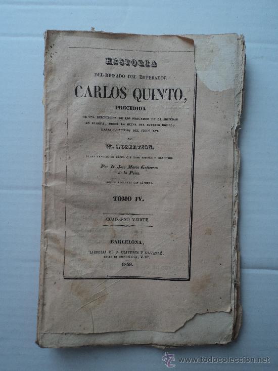 Libros antiguos: Carlos V. - Foto 1