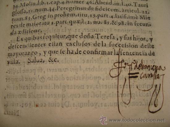 Libros antiguos: Alegación siglo XVII Soria. Apellido Vinuessa. - Foto 2 - 35573843