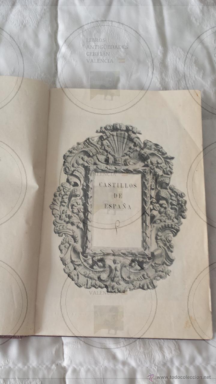 Libros antiguos: CASTILLOS DE ESPA&Ntilde;A - Foto 1