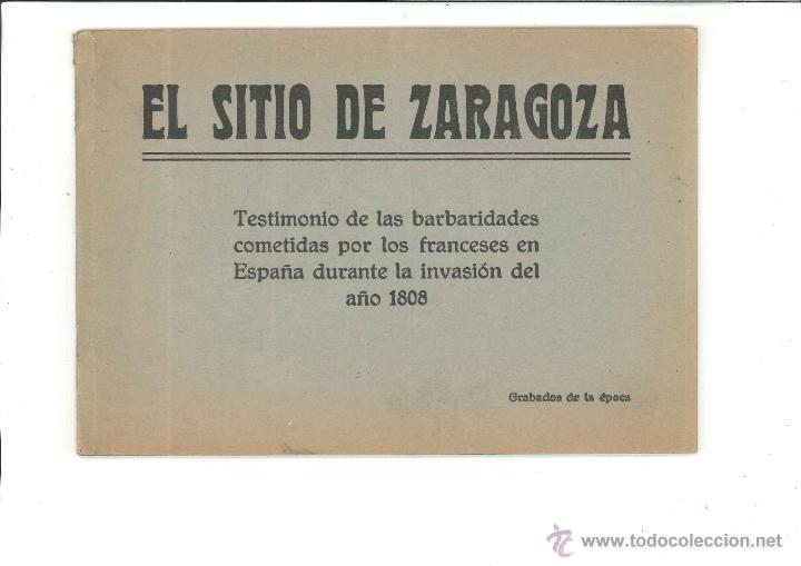 Libros antiguos: El sitio de Zaragoza - Foto 1