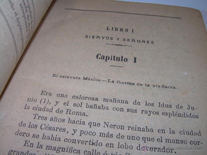 Libros antiguos: NERON....OBRA COMPLETA DE 5 TOMOS CON INFINIDAD DE GRABADOS...LOMO DE PIEL.....AÑO...1.874 - Foto 7 - 49175234