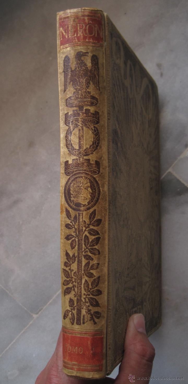 Libros antiguos: Libro Neron, estudio Historico 1891 - Foto 3