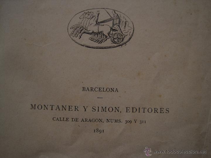 Libros antiguos: Libro Neron, estudio Historico 1891 - Foto 5