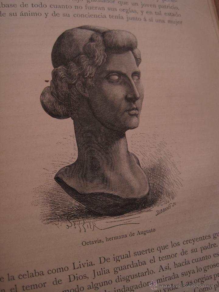 Libros antiguos: Libro Neron, estudio Historico 1891 - Foto 6