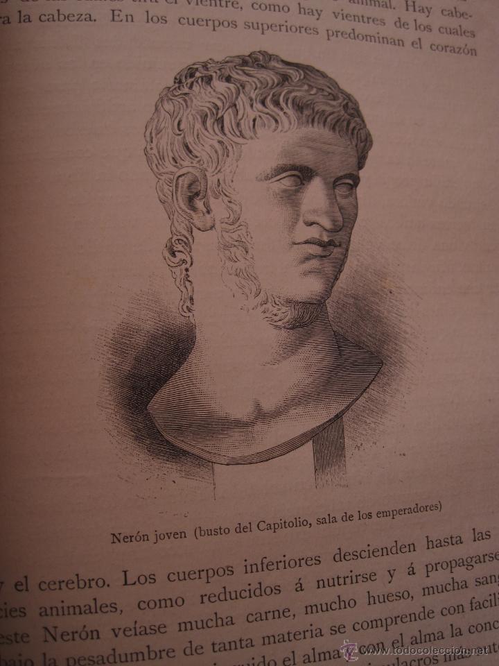 Libros antiguos: Libro Neron, estudio Historico 1891 - Foto 7