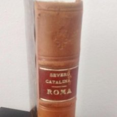 Libros antiguos: ROMA / D. SEVERO CATALINA / TOMO III / 1877. Lote 25285356