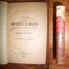 Libros antiguos: MARCELINO, AMMIANO. HISTORIA DEL IMPERIO ROMANO: DESDE EL AÑO 350 AL 378 DE LA ERA CRISTIANA. TOMO I