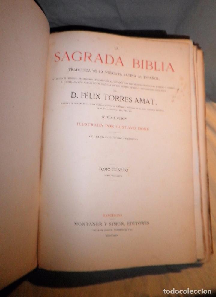 La Sagrada Biblia A O Torres Amat G Comprar Libros Antiguos De Historia Antigua En