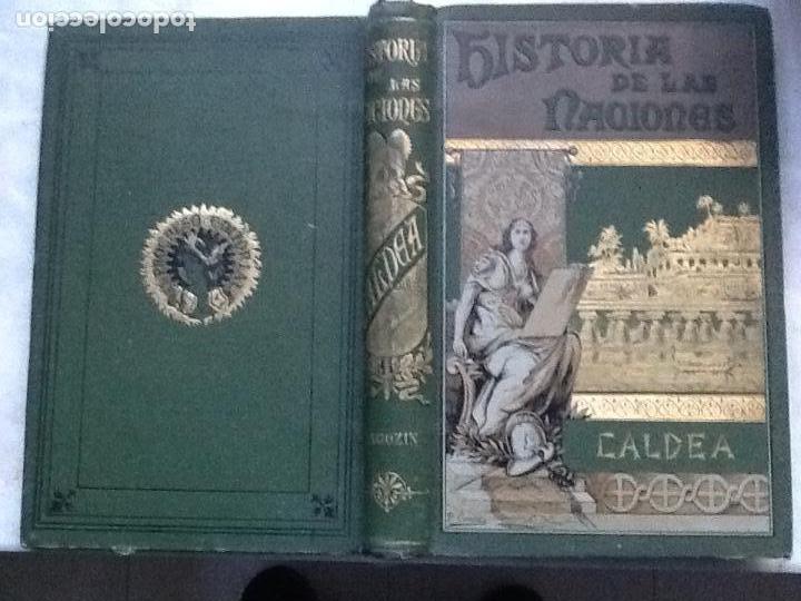 Libros antiguos: HISTORIA DE LAS NACIONES. CALDEA. - Foto 2