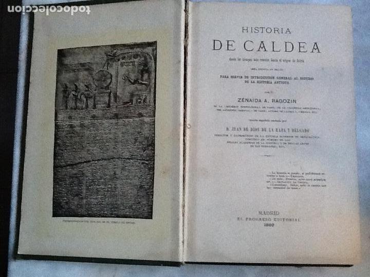 Libros antiguos: HISTORIA DE LAS NACIONES. CALDEA. - Foto 4