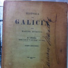 Libros antiguos: MANUEL MURGUÍA. HISTORIA DE GALICIA, VOL. II. 1905. Lote 69293265