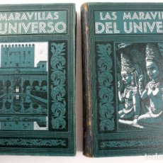 Libros antiguos: L-4498.LAS MARAVILLAS DEL UNIVERSO. PUBLICADA POR J.G. GUIÑON.2 TOMOS. EDIT. LABOR. 1ª EDICION 1931