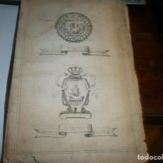 Libros antiguos: HISTORIA DE SANLUCAR DE BARRAMEDA IMPRENTA COLEGIO SORDOMUDOS 1858 FERNANDO GUILLAMAS Y GALIANO -