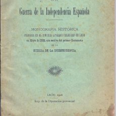 Libros antiguos: LEON Y SU PROVINCIA EN LA GUERRA DE LA INDEPENDENCIA ESPAÑOLA-1908-H.GARCIA LUENGO. Lote 87102372