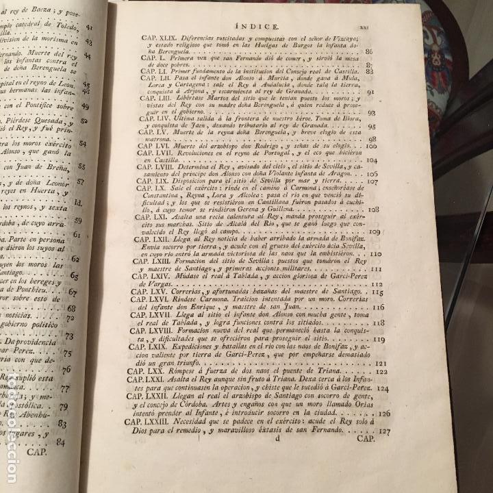 Crónica Memorias Para La Vida Del Santo Rey Fernando Iii Madrid 1800 Ibarra Libro Antiguo Historia - 