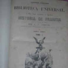 Libros antiguos: HISTORIA DE FRANCIA DESDE LOS TIEMPOS MÁS REMOTOS. ANQUETIL 3 TOMO 1851. EP1. Lote 109742651
