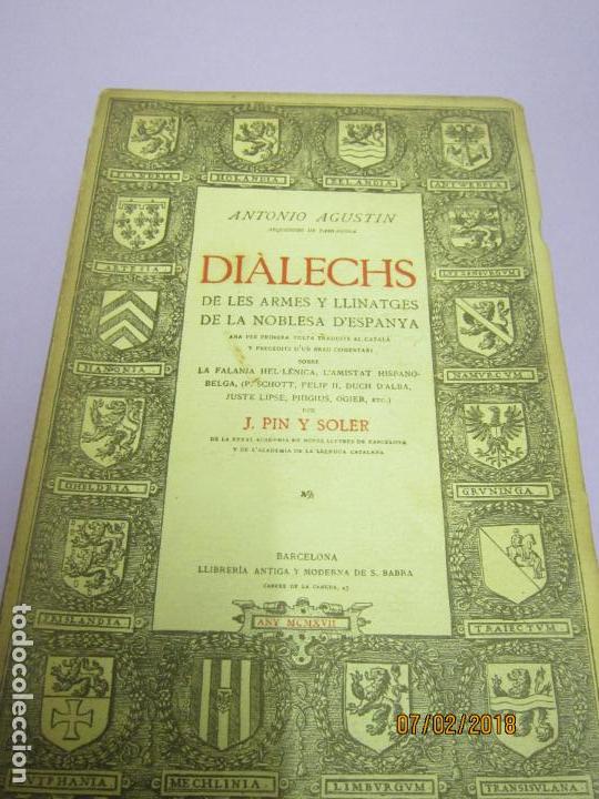 Libros antiguos: AGUSTIN. ANTONIO, DI&Aacute;LECHSS - Foto 1
