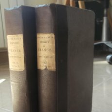 Libros antiguos: TOMOS 1 Y 2 MARKHAM´S HISTORY OF FRANCE. FITH EDITION.1860.. Lote 117981187
