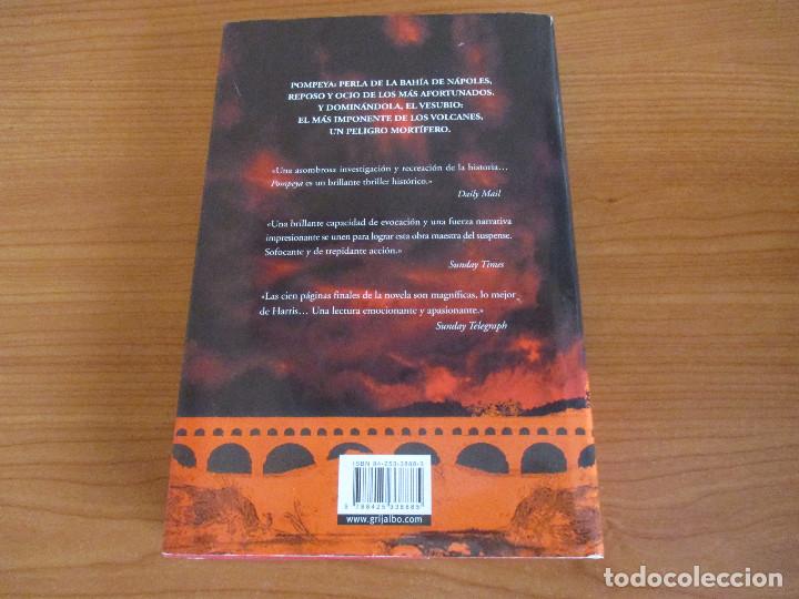 Libros antiguos: LIBRO POMPEYA , DE ROBERT HARRIS - Foto 2