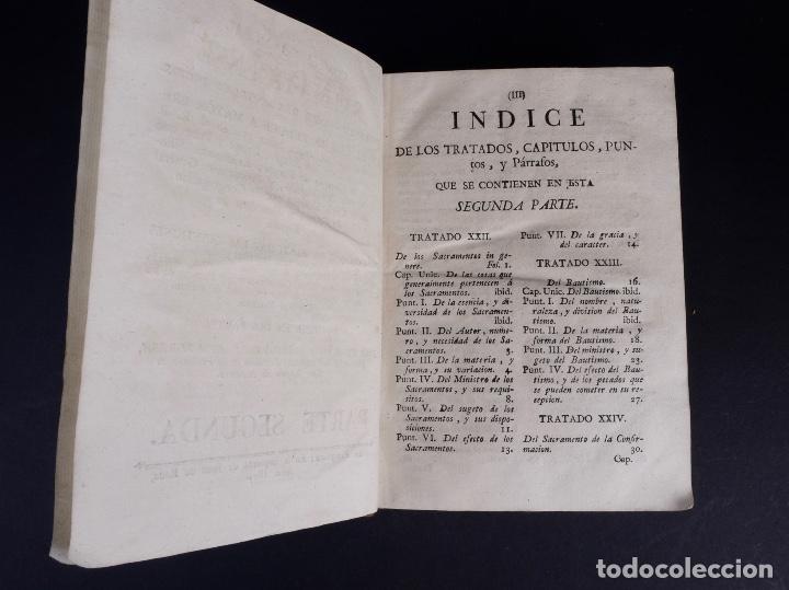 Libros antiguos: COMPENDIO MORAL SALMATICENSE 1805. DOS TOMOS - Foto 6