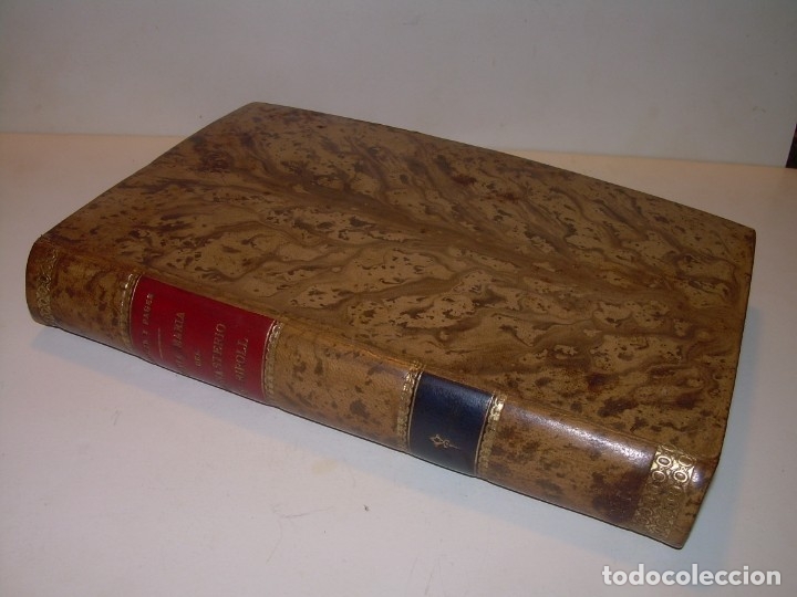 Libros antiguos: INTERESANTE LIBRO TAPAS DE PIEL..SANTA MARIA DEL MONASTERIO DE RIPOLL...AÑO 1888. - Foto 20 - 135332154