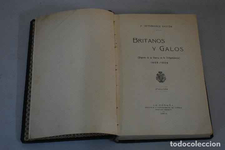 Libros antiguos: BRITANOS Y GALOS - Foto 1