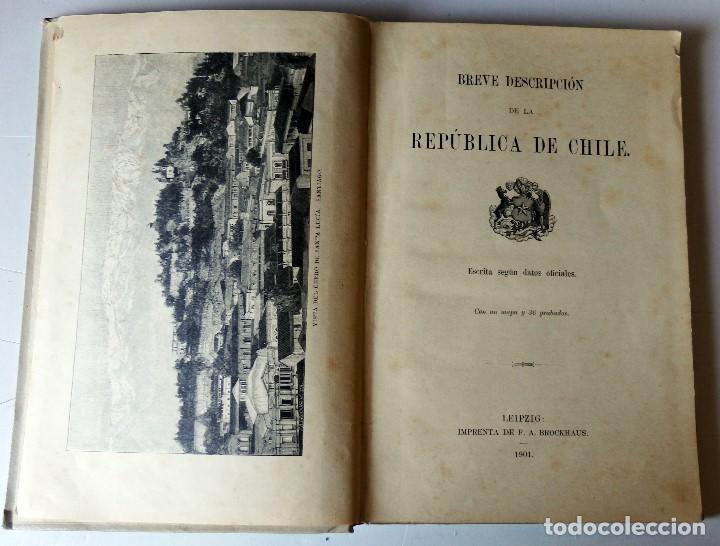 Libros antiguos: REPUBLICA DE CHILE editado en 1901 - Foto 2