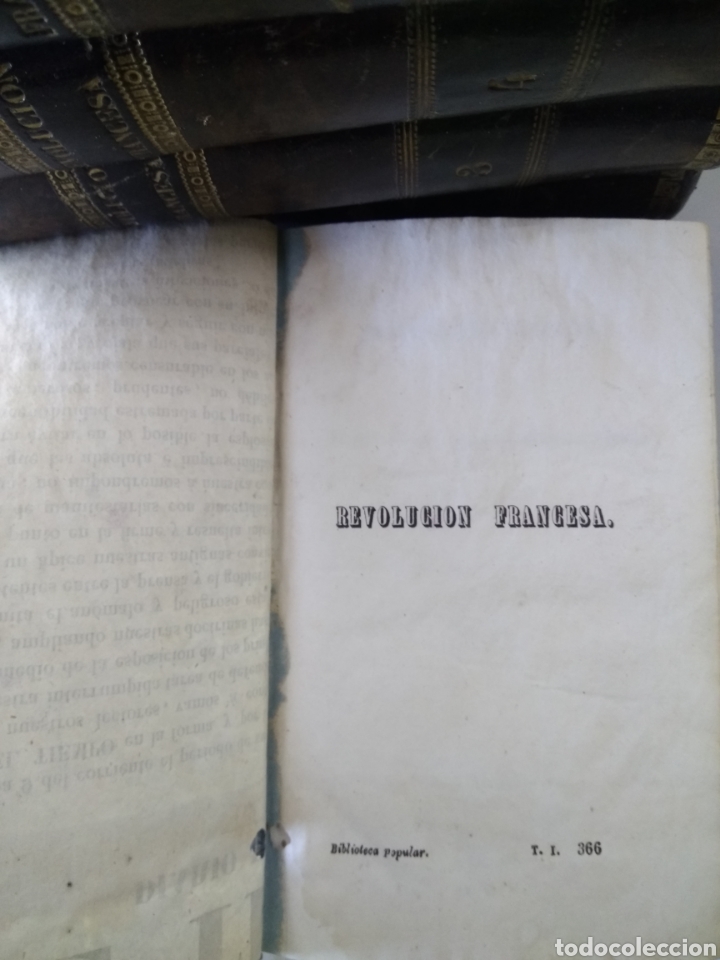 Libros antiguos: REVOLUCI&Oacute;N FRANCESA - Foto 3