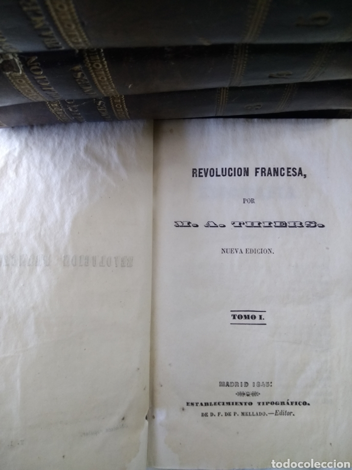 Libros antiguos: REVOLUCI&Oacute;N FRANCESA - Foto 4
