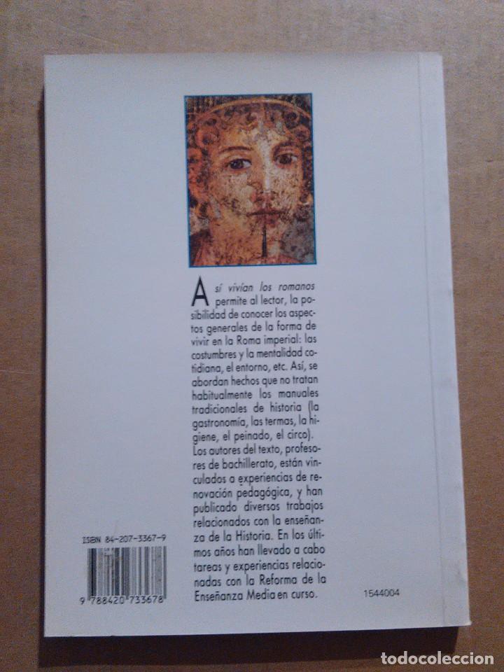 Asi Vivian Los Romanos J Espin s Y Tres M s Comprar Libros 