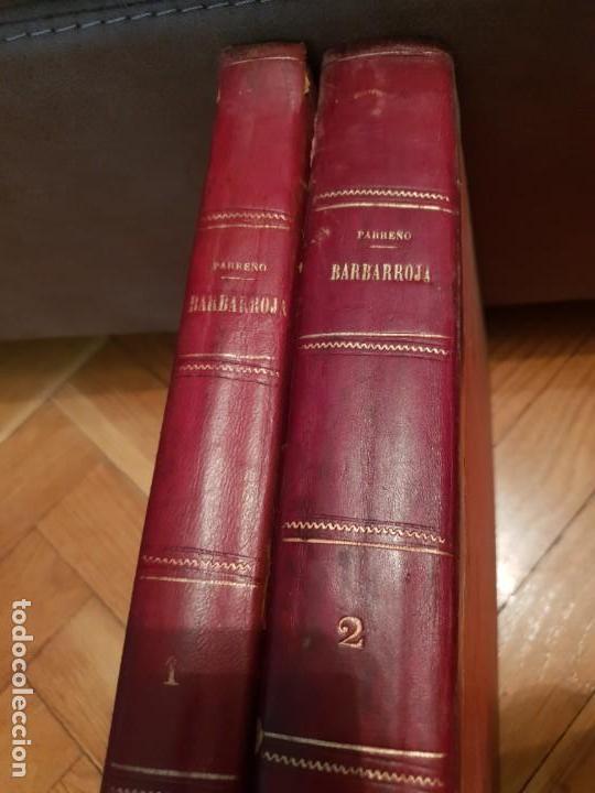Libros antiguos: Barbarroja historia de los piratas m&aacute;s c&eacute;lebres del mundo 2 tomos