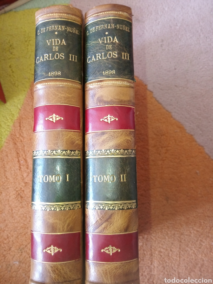 Libros antiguos: Vida de Carlos III - Foto 1