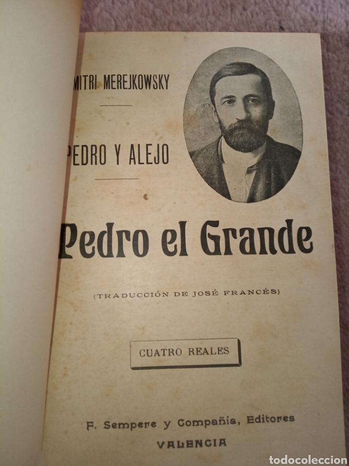 Libros antiguos: Pedro El Grande. Dimitri de Merejkowsky - Foto 4