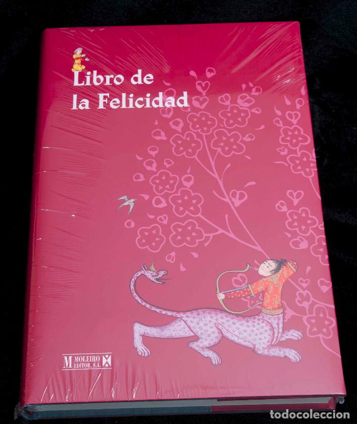 Libros antiguos: Libro de la Felicidad - Ed. Moleiro - Facs&iacute;mil - Foto 2