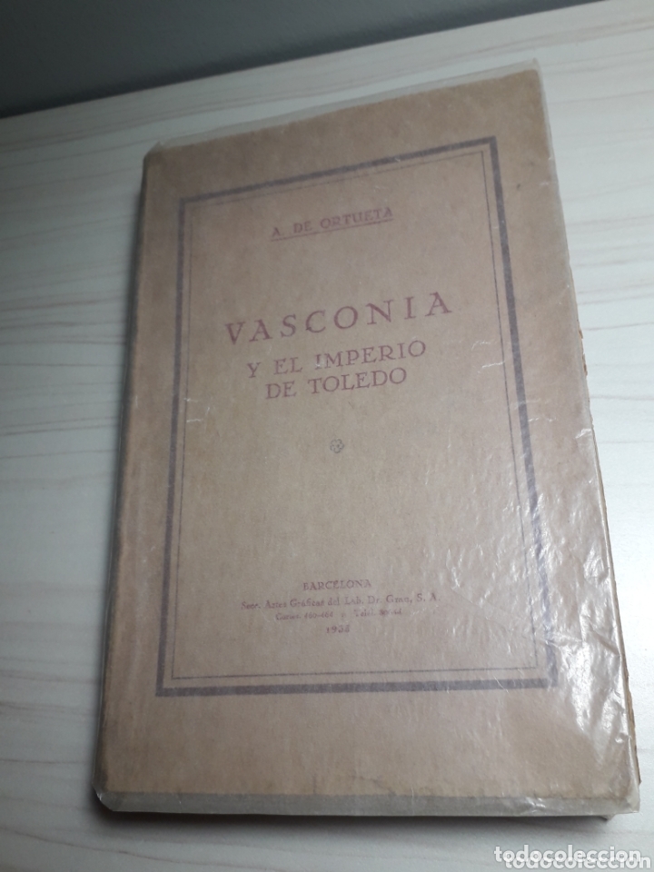 Libros antiguos: VASCONIA Y EL IMPERIO DE TOLEDO - Foto 2