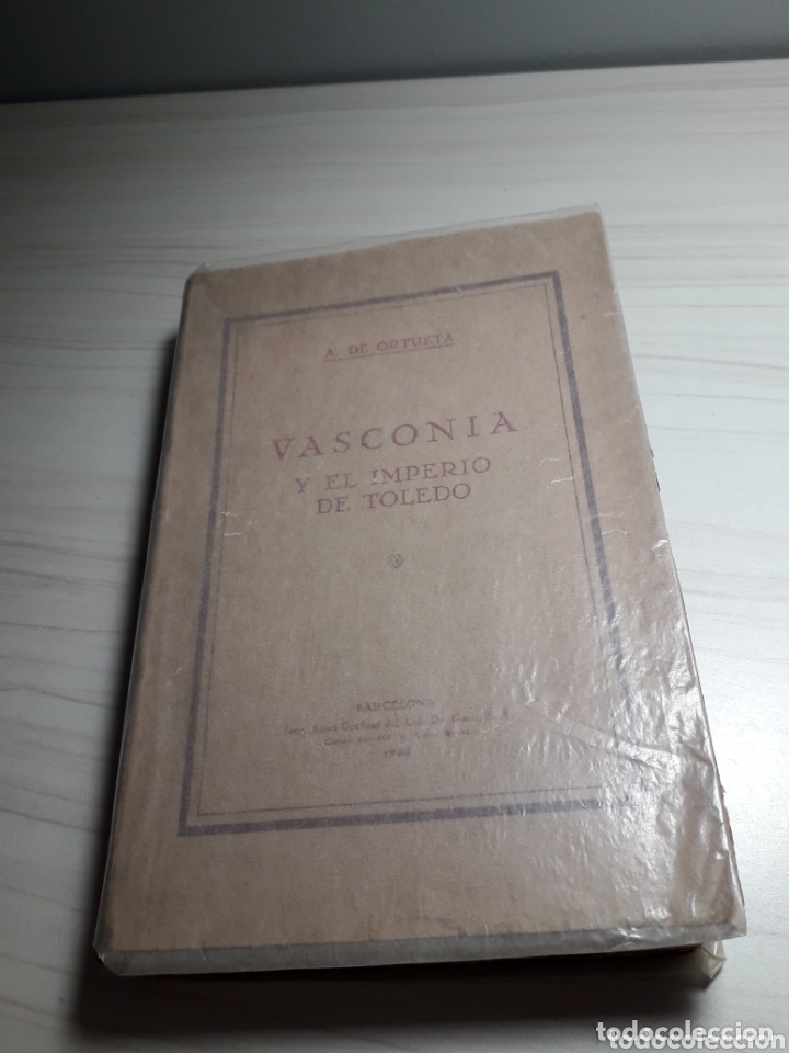 Libros antiguos: VASCONIA Y EL IMPERIO DE TOLEDO - Foto 1