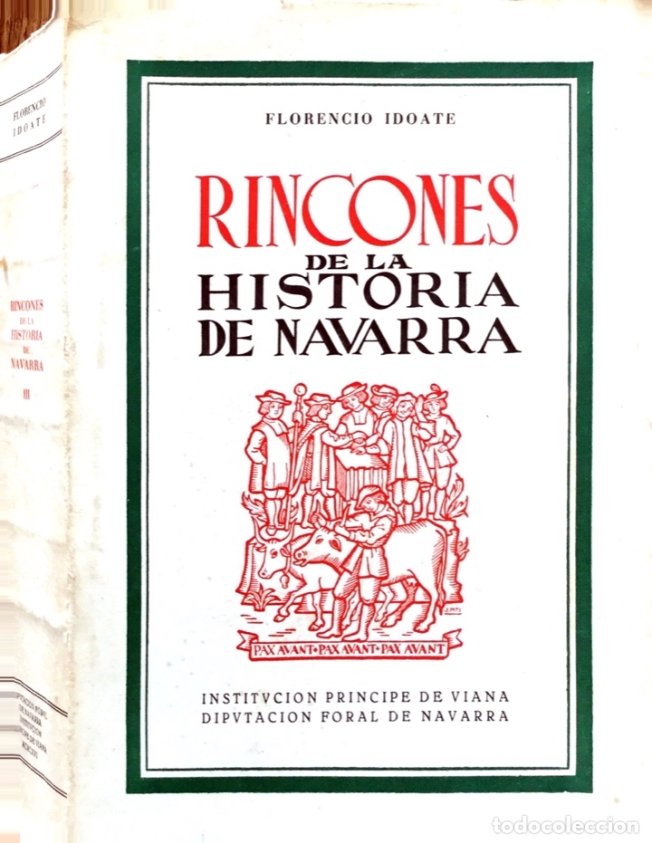 Libros antiguos: RINCONES DE LA HISTORIA DE NAVARRA - Foto 2