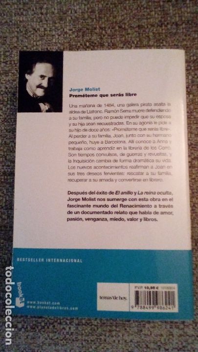Libros antiguos: Prometeme que ser&aacute;s libre - Foto 2