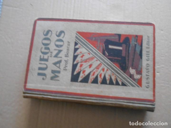 Libros antiguos: libro de juego de manos - Foto 1