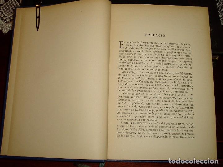Libros antiguos: Los Borgia 1&ordf; Edic. 1936 - Foto 5