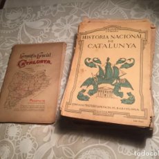 Libros antiguos: ANTIGUA COLECCIÓN DE LOS LIBROS HISTORIA NACIONAL DE CATALUNYA POR ANTONIO ROVIRA VIRGILI. Lote 191533573