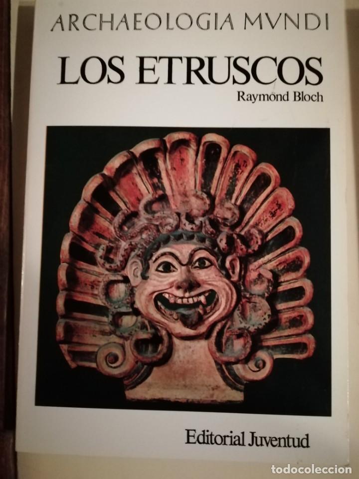 Libros antiguos: Los etruscos - Foto 1