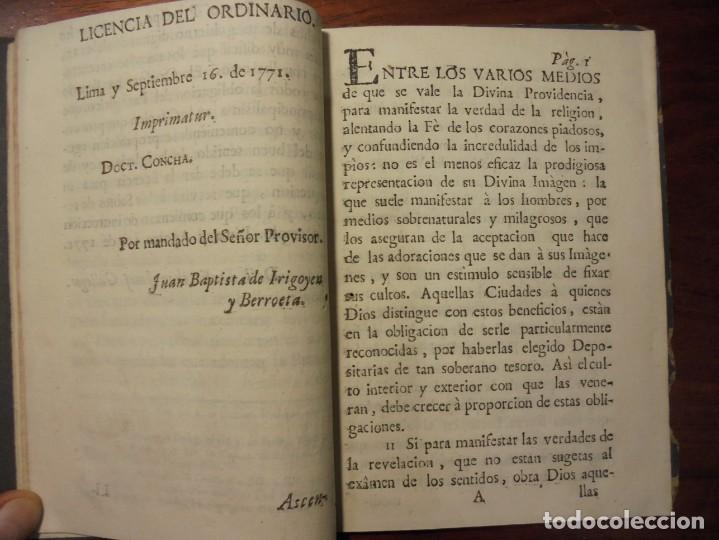 Libros antiguos: PERU. LIMA. AMAT Y JUNYENT. 1771 - Foto 5